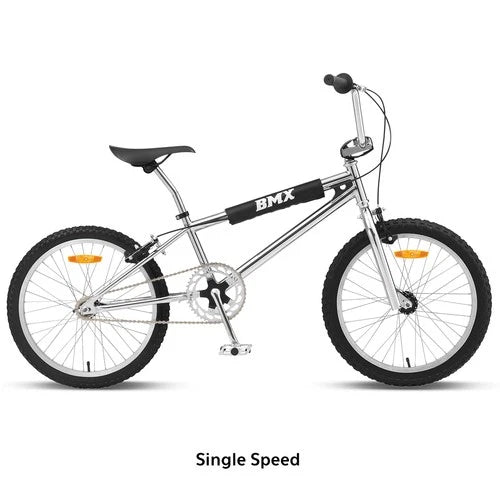 Chrome BMX bike 20 inch single speed — buy BMX bikes online Australia at EcoBike