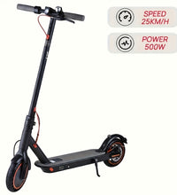 Couple riding EcoBike black adult electric scooters outdoors — electric scooters for adults Australia EcoBike
