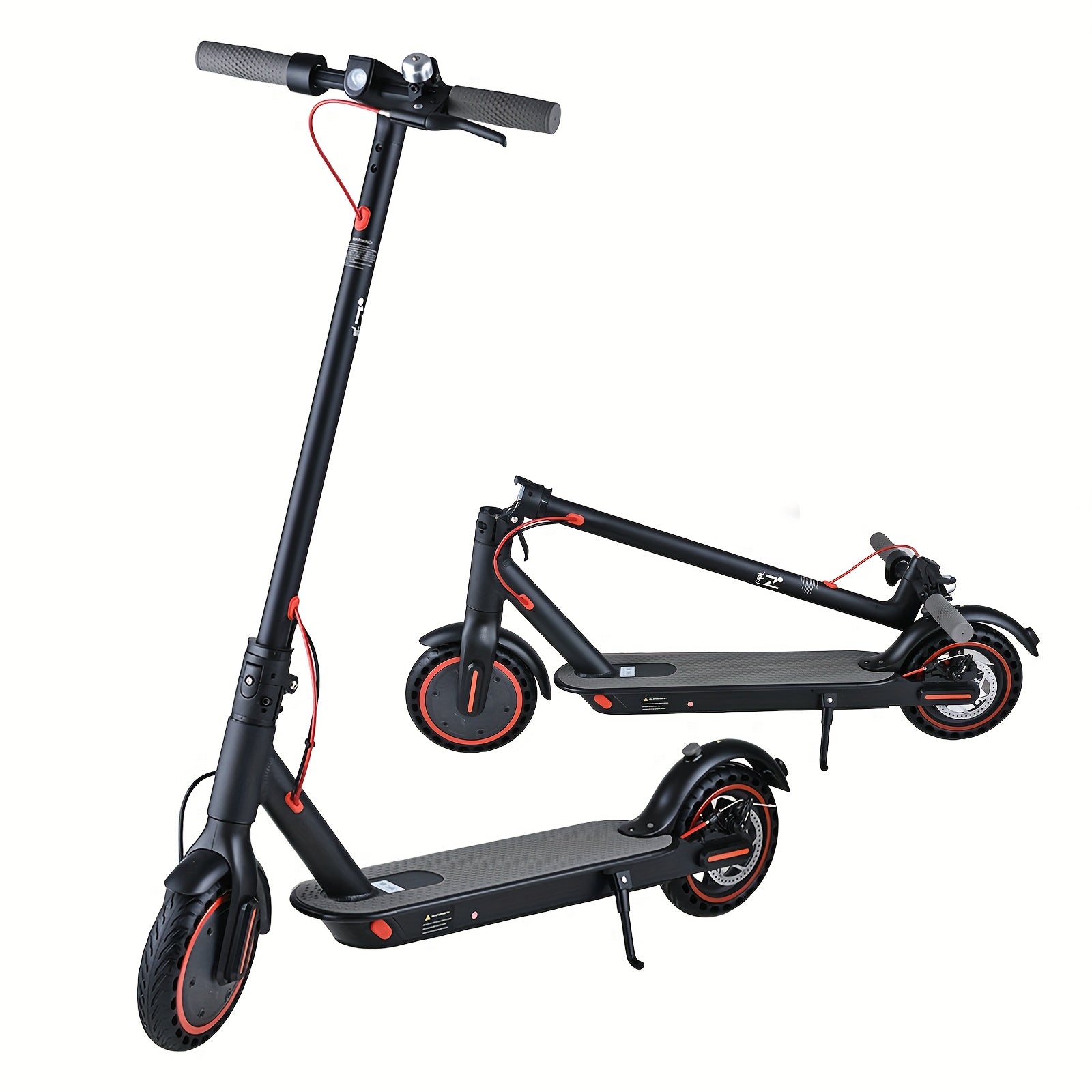 EcoBike 500W adult electric scooter 4-step folding mechanism diagram — folding electric scooter Australia buy online