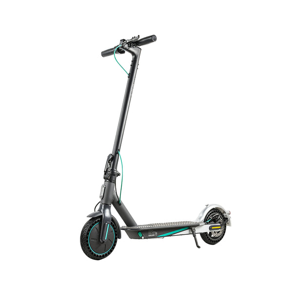 EcoBike Glide 350W folding electric scooter Australia grey teal — buy best electric scooter online EcoBike free shipping