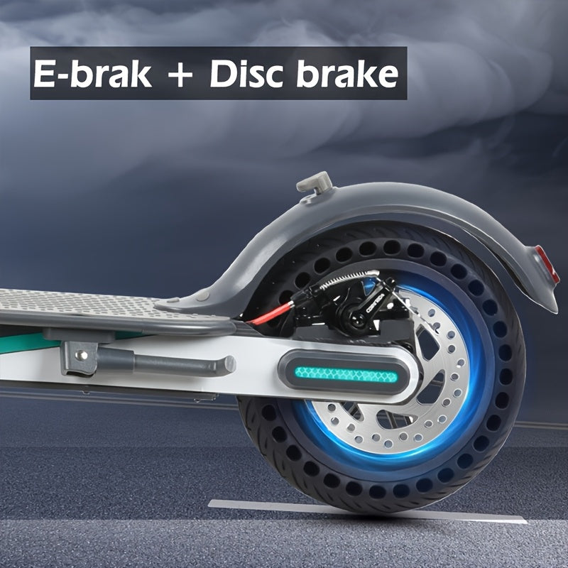 EcoBike Glide electric scooter dual brake e-brake disc brake Australia — safest folding electric scooter buy online EcoBike