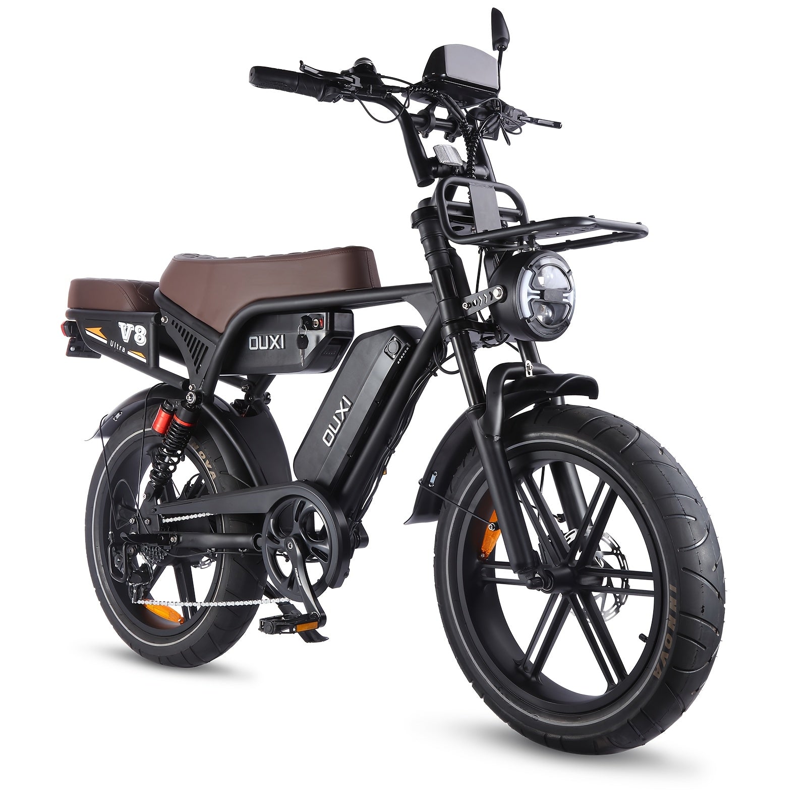 
EcoBike Maverick 750W retro electric bike Australia — dual battery 193km range buy online EcoBike