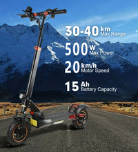 EcoBike Phantom 500W brushless motor adult electric scooter Australia heavy duty — buy electric scooter for adults online EcoBike