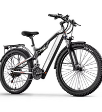 EcoBike Ranger dual suspension front rear shock electric bike Australia — buy full suspension electric bike online EcoBike free shipping