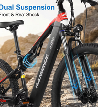 EcoBike Ranger full suspension electric bike Australia beach lifestyle — buy electric bike online free shipping EcoBike