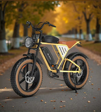 EcoBike Raptor 750W brushless motor fat tyre electric bike — 30mph 7-speed Shimano electric fat bike Australia