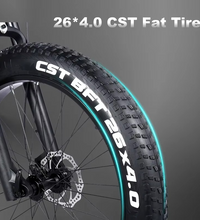 EcoBike Storm 26x4.0 CST BFT fat tyre electric mountain bike Australia — buy fat tyre electric mountain bike online EcoBike