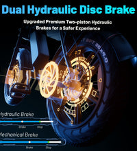 
EcoBike Striker dual hydraulic disc brake electric bike Australia — safest electric bike online