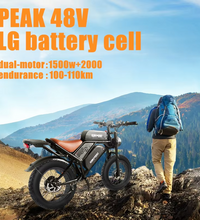EcoBike Thunder 3500W dual motor electric bike Australia riders — powerful electric bike free shipping EcoBike