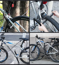EcoBike U-lock bike lock complete set with cable mounting bracket and 2 keys — best bike lock set Australia EcoBike
