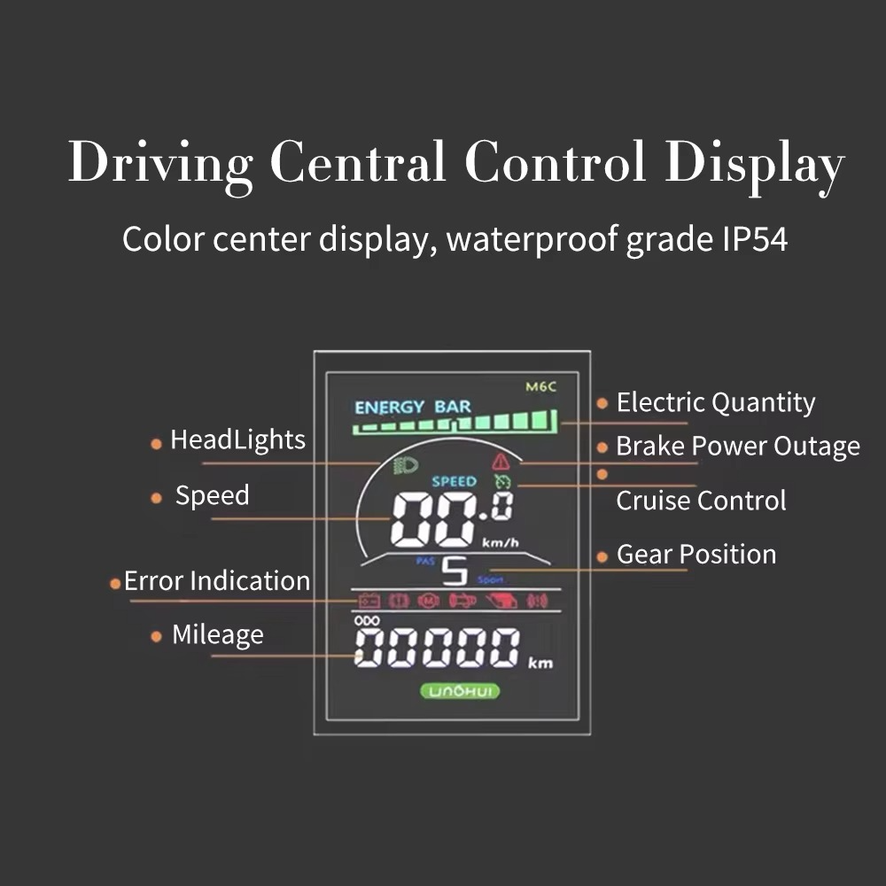 EcoBike Viper IP54 waterproof central control display cruise control electric mountain bike Australia — buy online