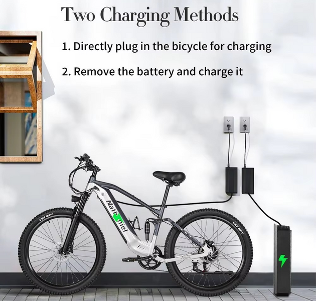 EcoBike Viper 1000W full suspension electric mountain bike Australia — buy best electric mountain bike online EcoBike free shipping