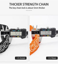 EcoBike chain bike lock press cylinder lock mechanism no key required — best bike chain lock Australia EcoBike
