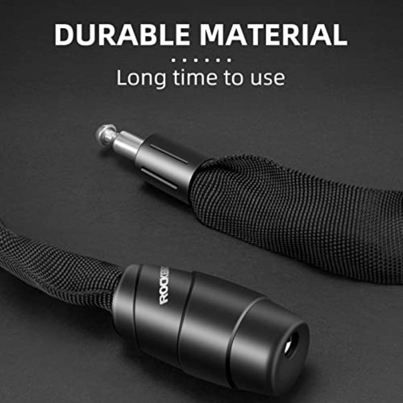 EcoBike chain bike lock wrapped around bicycle seat tube for easy storage and carry — bike lock australia EcoBike
