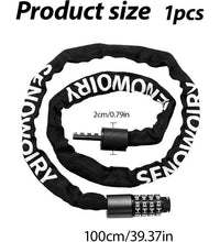 EcoBike chain lock 5-digit password setting guide 4 steps — combination bike lock Australia EcoBike
