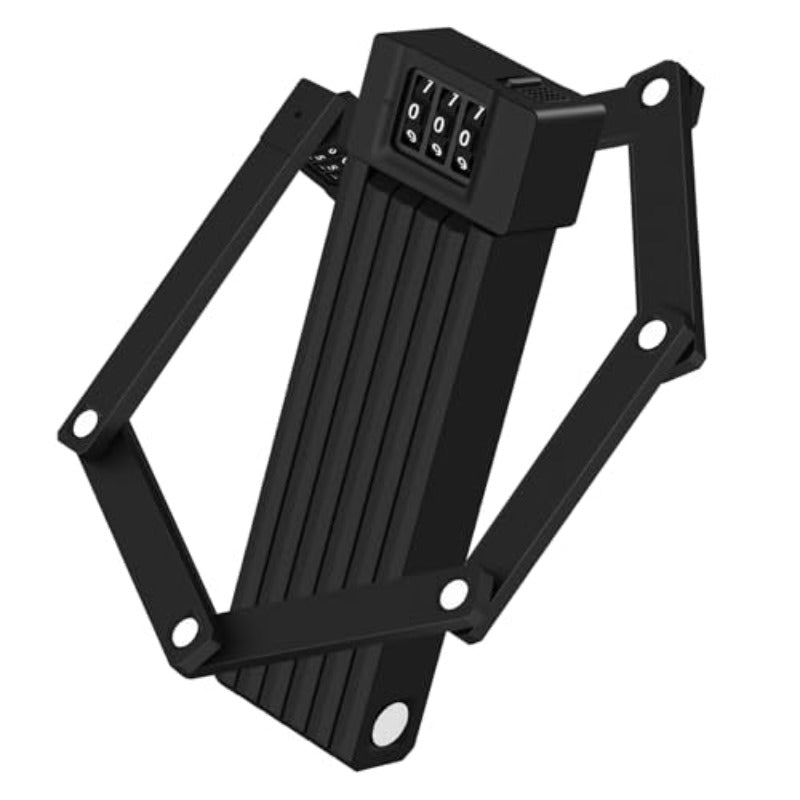 EcoBike folding bike lock zinc alloy waterproof anti-rust used by cyclist in rain — best folding bike lock Australia EcoBike
