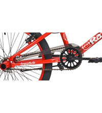 Nebula BMX bike black handlebars with bell and grips detail — 20 inch BMX bikes for sale Australia EcoBike
