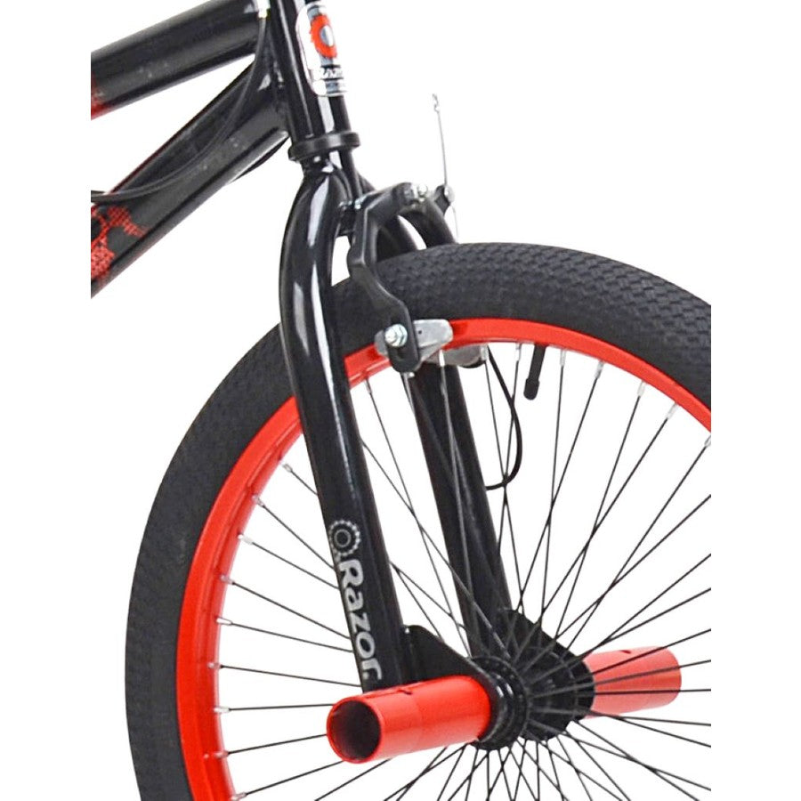 Nebula freestyle BMX bike 20 inch red black full view — best BMX bikes for sale Australia EcoBike