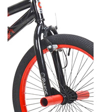Nebula freestyle BMX bike 20 inch red black full view — best BMX bikes for sale Australia EcoBike