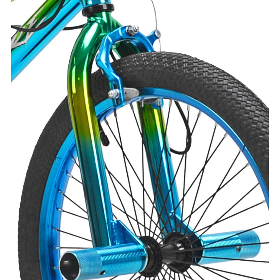 Nightmare BMX bike 20 inch blue alloy rear wheel and peg — BMX bikes for sale Australia EcoBike