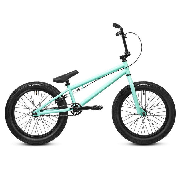 Skyline BMX bike 20 inch mint teal front angle view with CST Operative tyres — buy premium BMX bikes online Australia EcoBike
