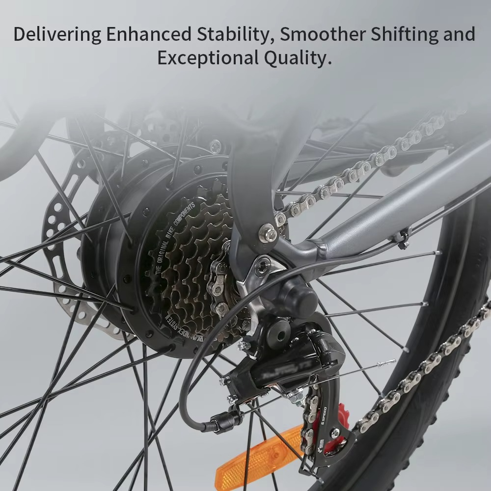 EcoBike Summit Electric Mountain Bike Australia | 48V 15Ah 80km Range | 26" CST Tyres | LCD Display eBike